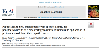 英文文獻(xiàn)Peptide ligand-SiO2 microspheres with specific affinity for
